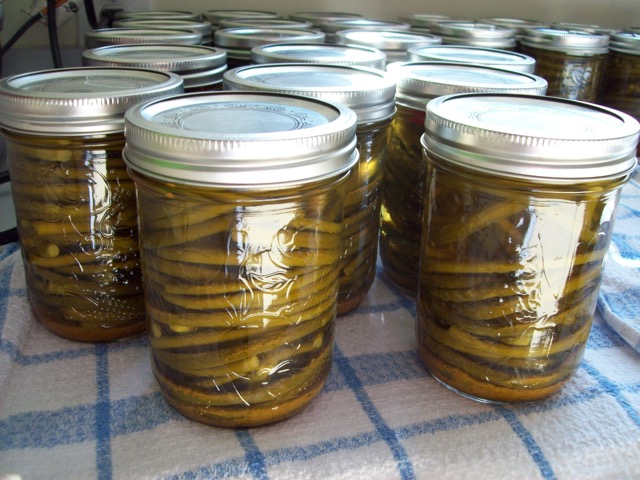 Pickled Garlic Scapes