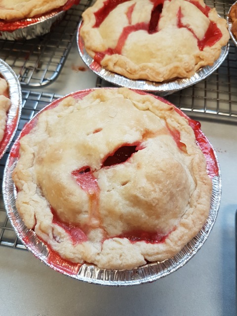 Strawberry &  Rhubarb Pie